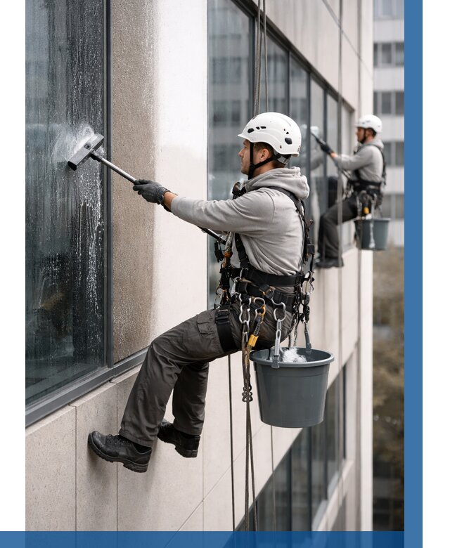 Мойка фасадов зданий в Железнодорожном под ключ от 359 р. | ВЫСОТНИК-Жлз