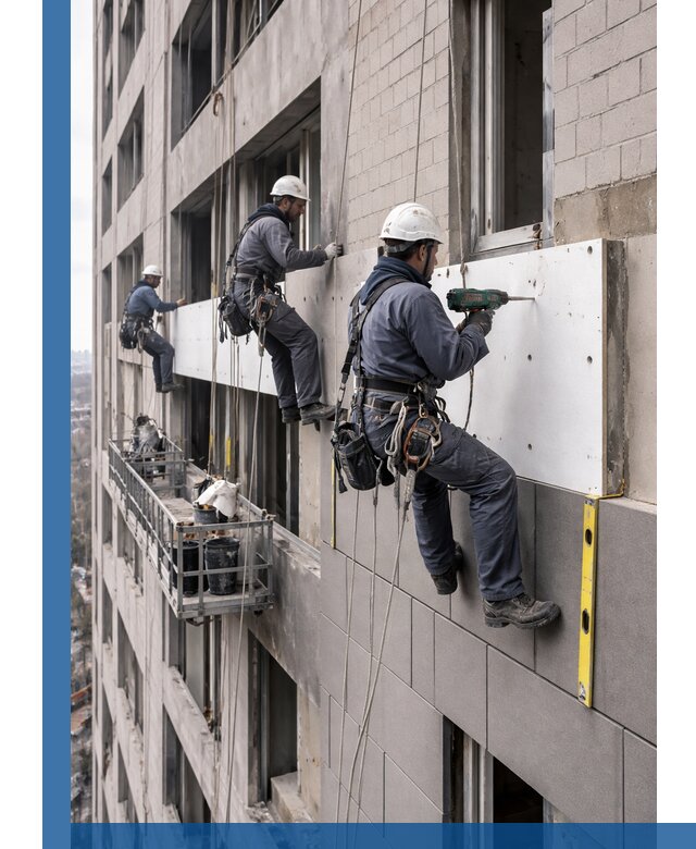 Монтаж фасадных термопанелей высокого качества в Железнодорожном