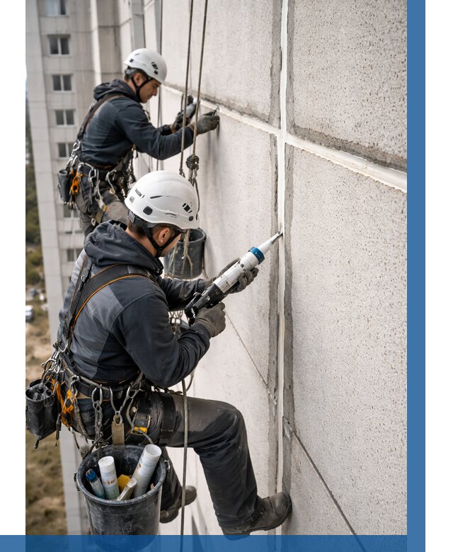 Герметизация межпанельных швов в Железнодорожном от 718 р. | ВЫСОТНИК-Жлз