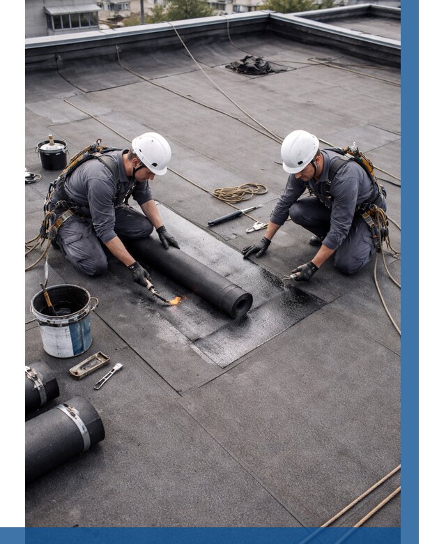 Ремонт мягкой кровли под ключ в Железнодорожном от 718 р. | ВЫСОТНИК-Жлз