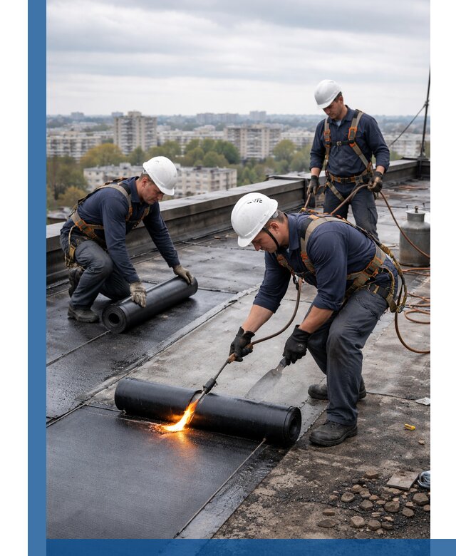 Ремонт наплавляемой кровли в Железнодорожном качественно и надежно