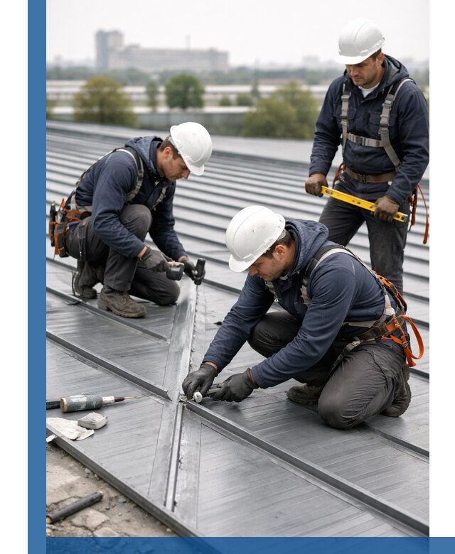 Ремонт фальцевой кровли в Железнодорожном срочно и качественно