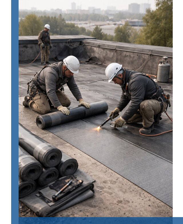 Монтаж мягкой кровли в Железнодорожном профессионально и надежно