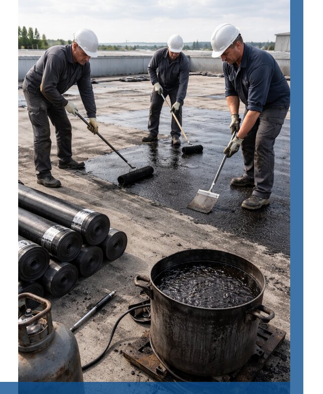 Гидроизоляция кровли мастикой в Железнодорожном от 615 р. | ВЫСОТНИК-Жлз