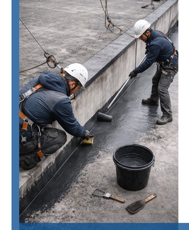 Гидроизоляция кровли жидкой резиной профессионально в Железнодорожном