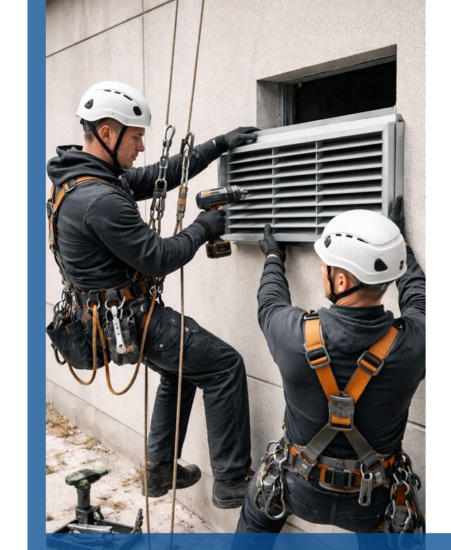 Монтаж вентиляционных решеток в Железнодорожном профессиональный сервис