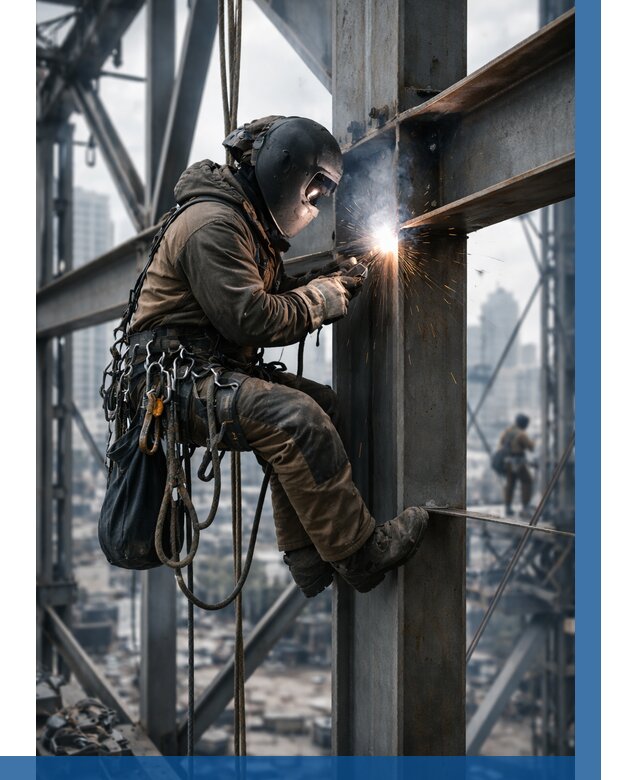 Высотные сварочные работы в Железнодорожном от 3589 р. | ВЫСОТНИК-Жлз