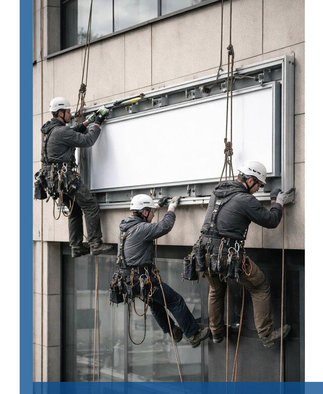 Профессиональный монтаж светового короба под ключ в Железнодорожном