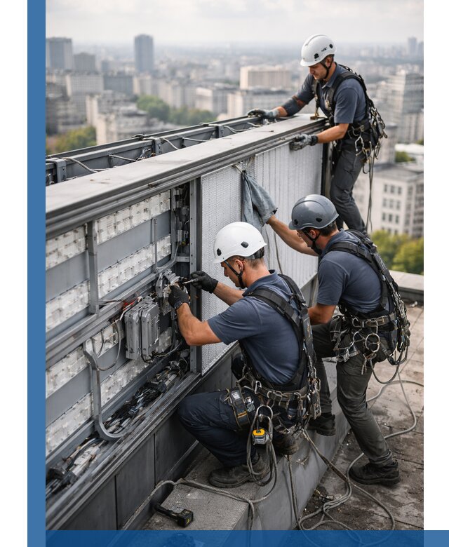 Профессиональное обслуживание крышной рекламы в Железнодорожном под ключ