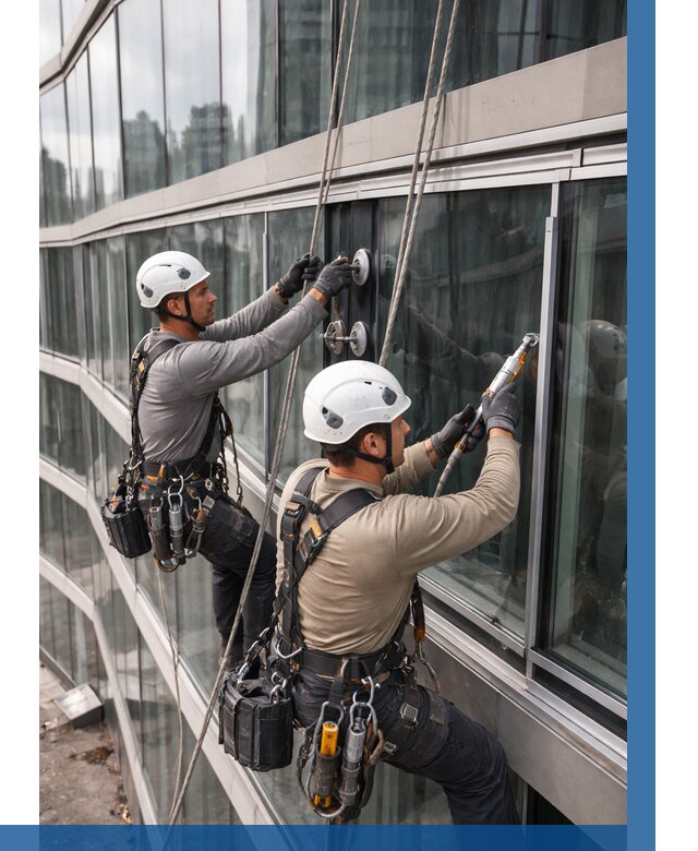 Радиусное остекление фасада в Железнодорожном от 12305 р. | ВЫСОТНИК-Жлз
