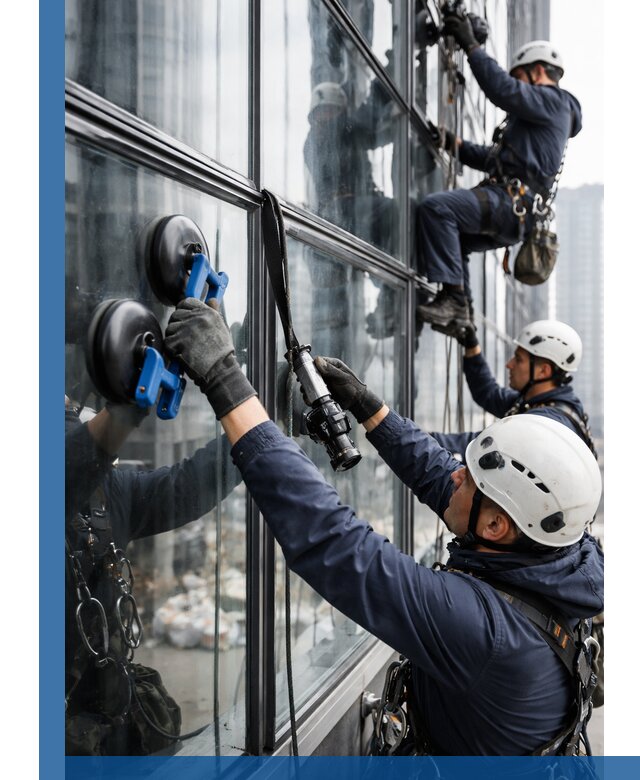 Радиусное остекление фасадов под ключ в Железнодорожном с гарантиями