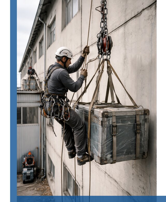 Подъем грузов на высоту в Железнодорожном для промышленных объектов