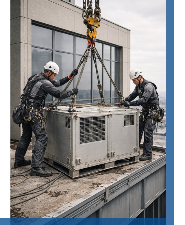 Такелажные работы на высоте в Железнодорожном от 8203 р. | ВЫСОТНИК-Жлз