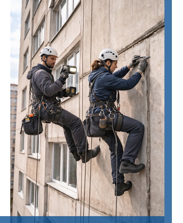 Обследование межпанельных швов в Железнодорожном от 1846 р. | ВЫСОТНИК-Жлз